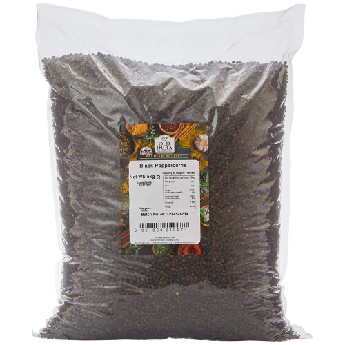 Old India Black Peppercorns 5kg 1