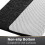Asvin Bath Mat 24x32 Inch - Non Slip, Drain Holes 4