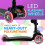 Hurtle 10 Wheel Scooter, Adjustable Height, Flashing Lights 5
