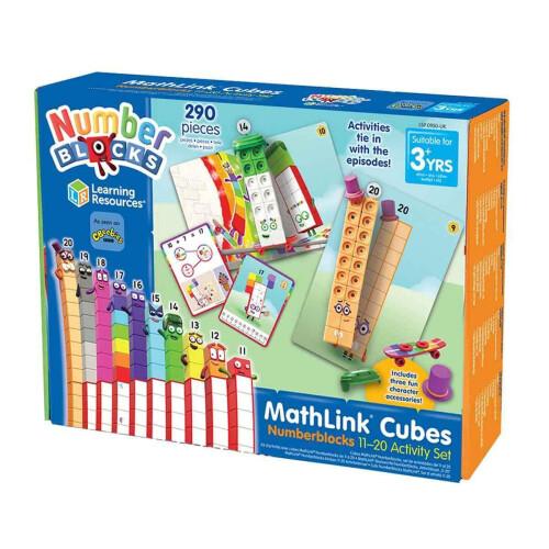 Learning Resources Learning Resources MathLink Cubes 11-20 Activity Set 1