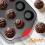 Nutrichef 6-Piece Bakeware Set, Nonstick, Silicone Handles 8