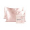 Kitsch Satin Pillowcase with Zipper - 2 Pack - Standard/Queen, Blush 1