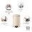 Brabantia Brabantia NewIcon Pedal Bin 20L, Soft Close - Soft Beige 3