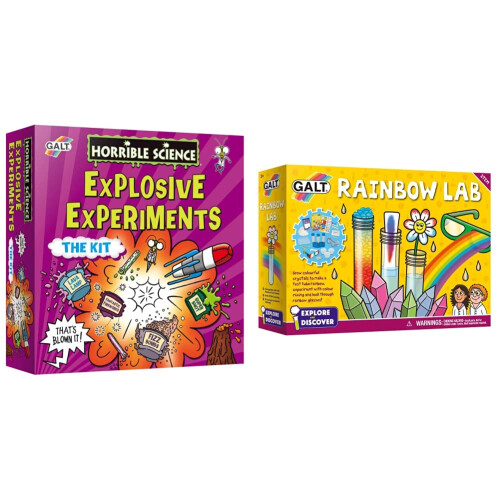 Galt Galt Horrible Science Explosive Experiments Kit & Rainbow Lab Kit