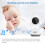 VTech VTech VM3250 Video Baby Monitor, Night Vision 8