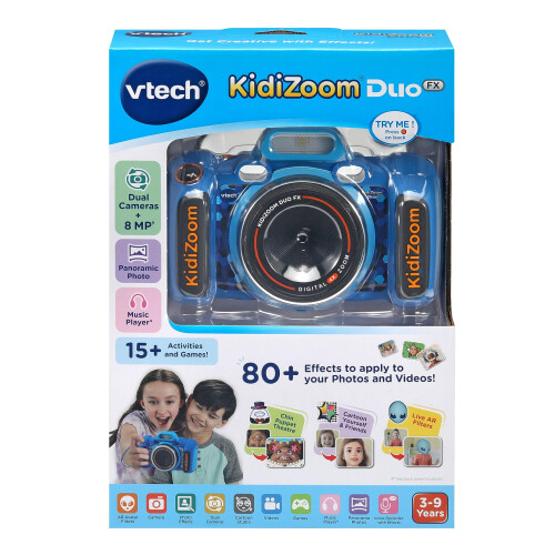 VTech VTech KidiZoom Duo FX Kids Camera - 8MP, AR Filters, 20 Games 2