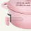 Overmont 26cm/5.2L Enamelled Cast Iron Casserole Pot - Pink 7