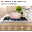 Overmont 26cm/5.2L Enamelled Cast Iron Casserole Pot - Pink 8