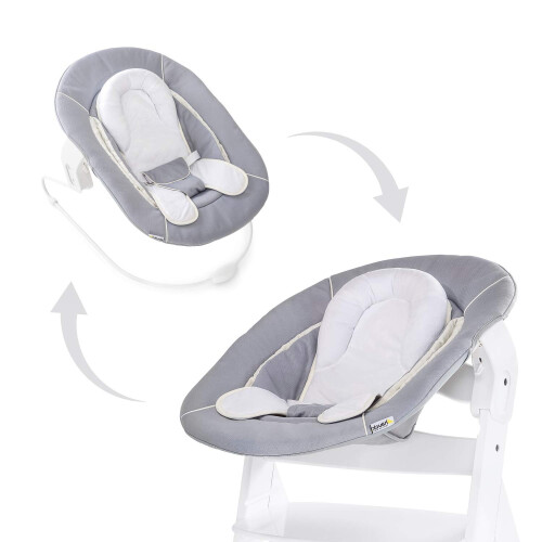 Hauck hauck Alpha Bouncer 2in1, Grey, for Alpha+ Highchair 1