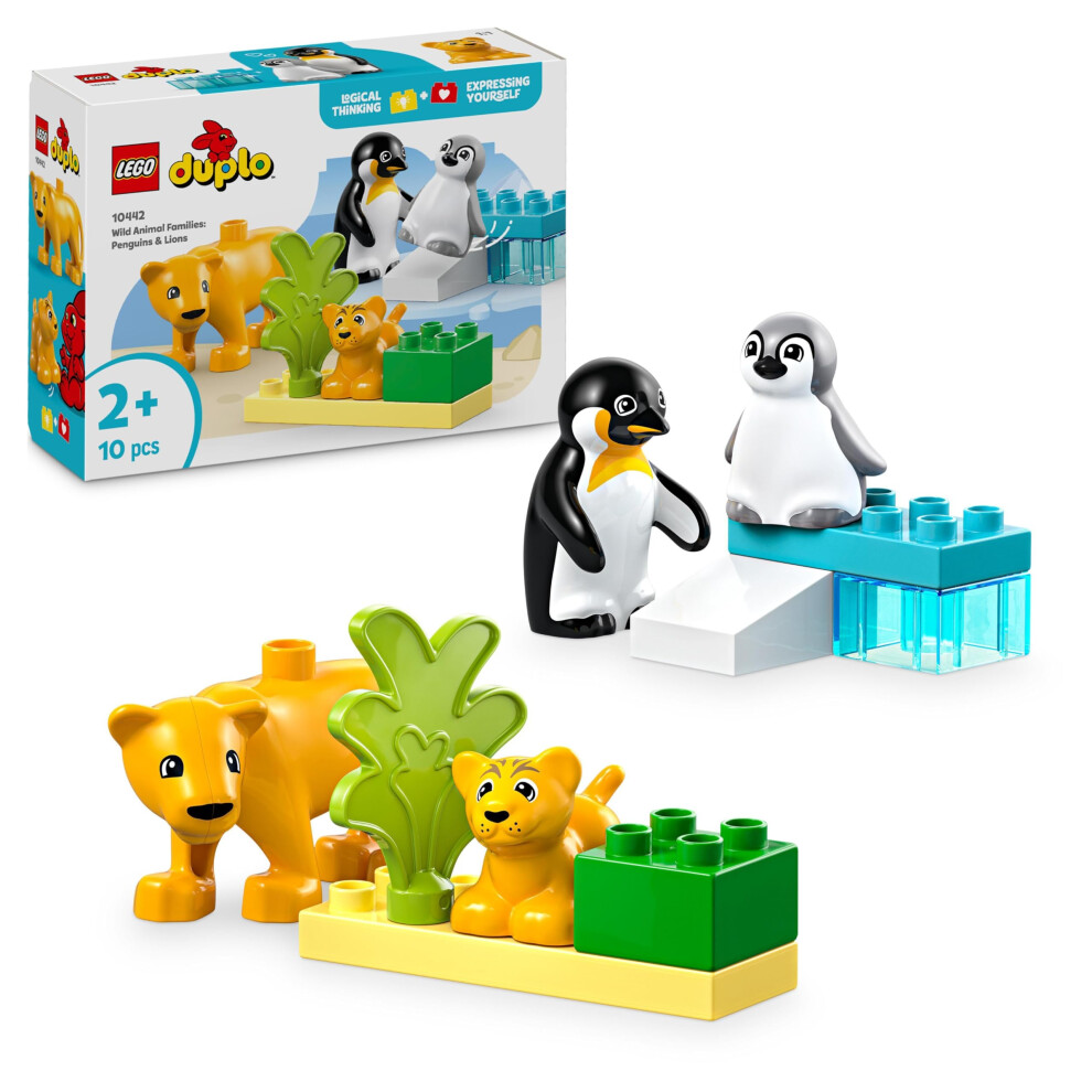 Lego Duplo Wild Animal Families: Penguins & Lions 10442
