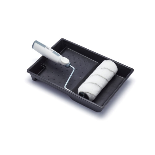 Harris Harris Seriously Good Walls & Ceilings Medium Pile Roller Set | Includes 7" Tray, Frame, 1 x 7" Paint Roller Sleeve
