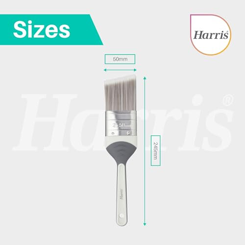 Harris Harris Seriously Good Walls & Ceilings Cutting In Angled Paint Brush 2", Grey 2