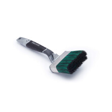 Harris Ultimate Shed & Fence Swan Neck Exterior Woodwork Paint Brush,100mm, Grey