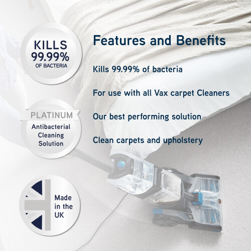 Vax Vax Platinum Antibacterial 4L Carpet Cleaner - Citrus Blossom 2