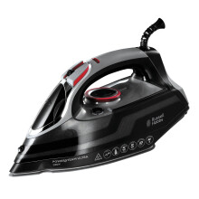 Russell Hobbs Steam Iron, 3100W, 210g Boost, Ceramic Soleplate