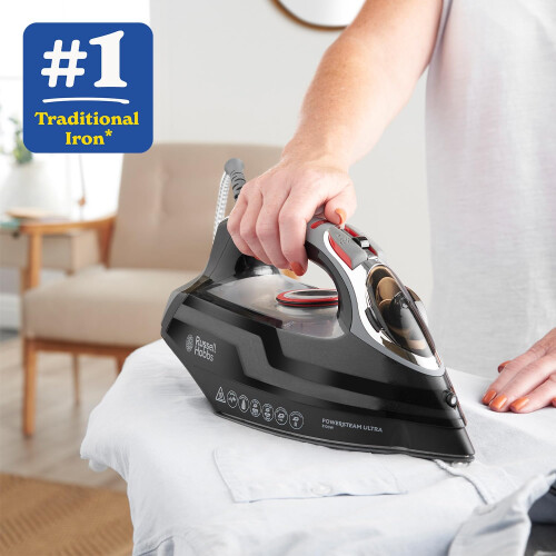 Russell Hobbs Russell Hobbs Steam Iron, 3100W, 210g Boost, Ceramic Soleplate 2