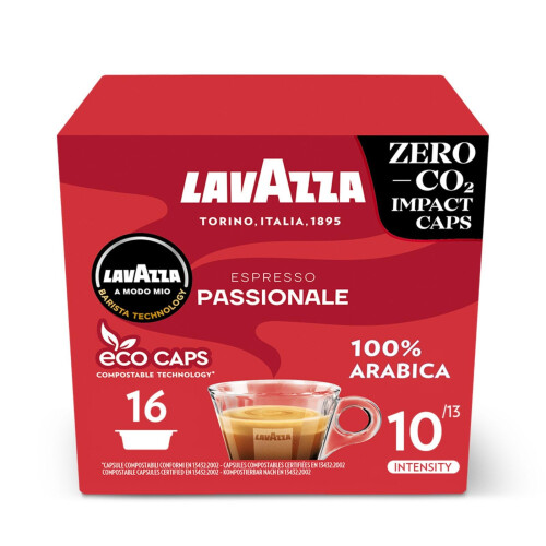 Lavazza Lavazza A Modo Mio Espresso Passionale - 96 Compostable Capsules