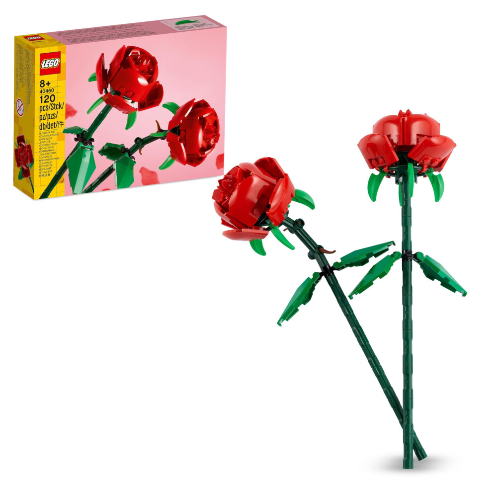 LEGO Botanicals Roses, Faux Flowers 40460