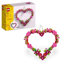 LEGO Heart Ornament 40638