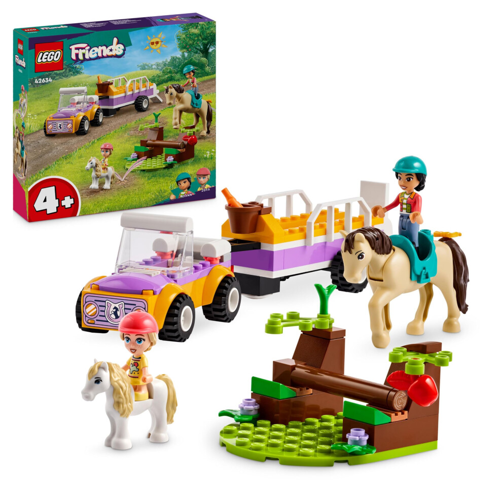 LEGO Friends Horse & Pony Trailer Set: 2 Mini Dolls