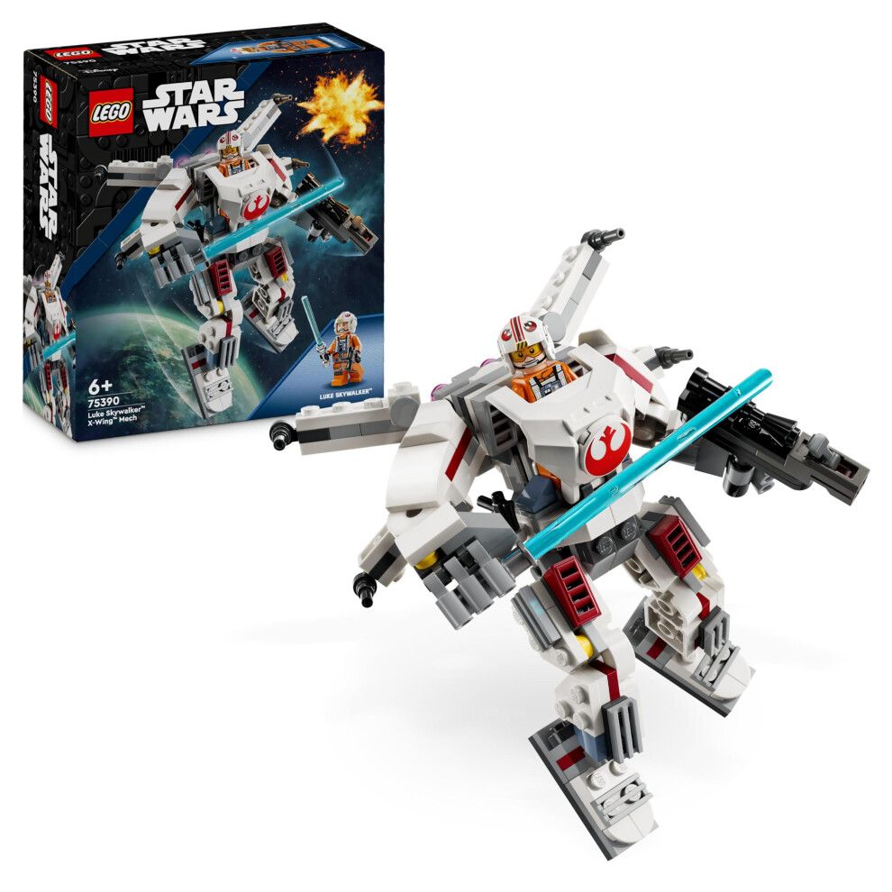 Lego Boys Star Wars Luke Skywalker X-Wing Mech 75390