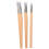 Harris Harris Fitch Brush 3 Pack & Gloss Flat Brush Set, 1-2in 3