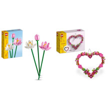 LEGO Creator Lotus Flowers Set & Heart Ornament