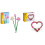 LEGO LEGO Creator Lotus Flowers Set & Heart Ornament 1