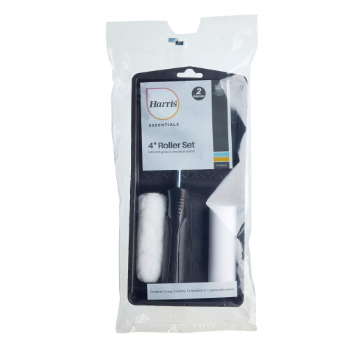 Harris Harris Ultimate Woodwork Roller Set, 4" & Essentials Roller Set, 4" 1