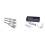 Harris Harris Walls & Ceilings Paint Brushes, 3 Pack & Woodwork Mini Roller Set, 4in 1