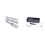 Harris Harris Ultimate Blade Brush 3 Pack, 1-2" & Woodwork Roller Set, 4" 1