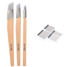 Harris Fitch Brush 3 Pack & Filling Knives 4 Pack, 2-5in