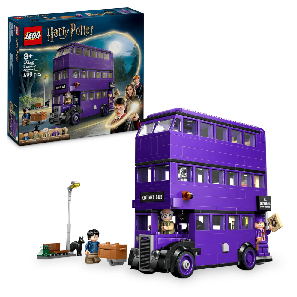 Lego Harry Potter Knight Bus 76446, 5 Minifigures