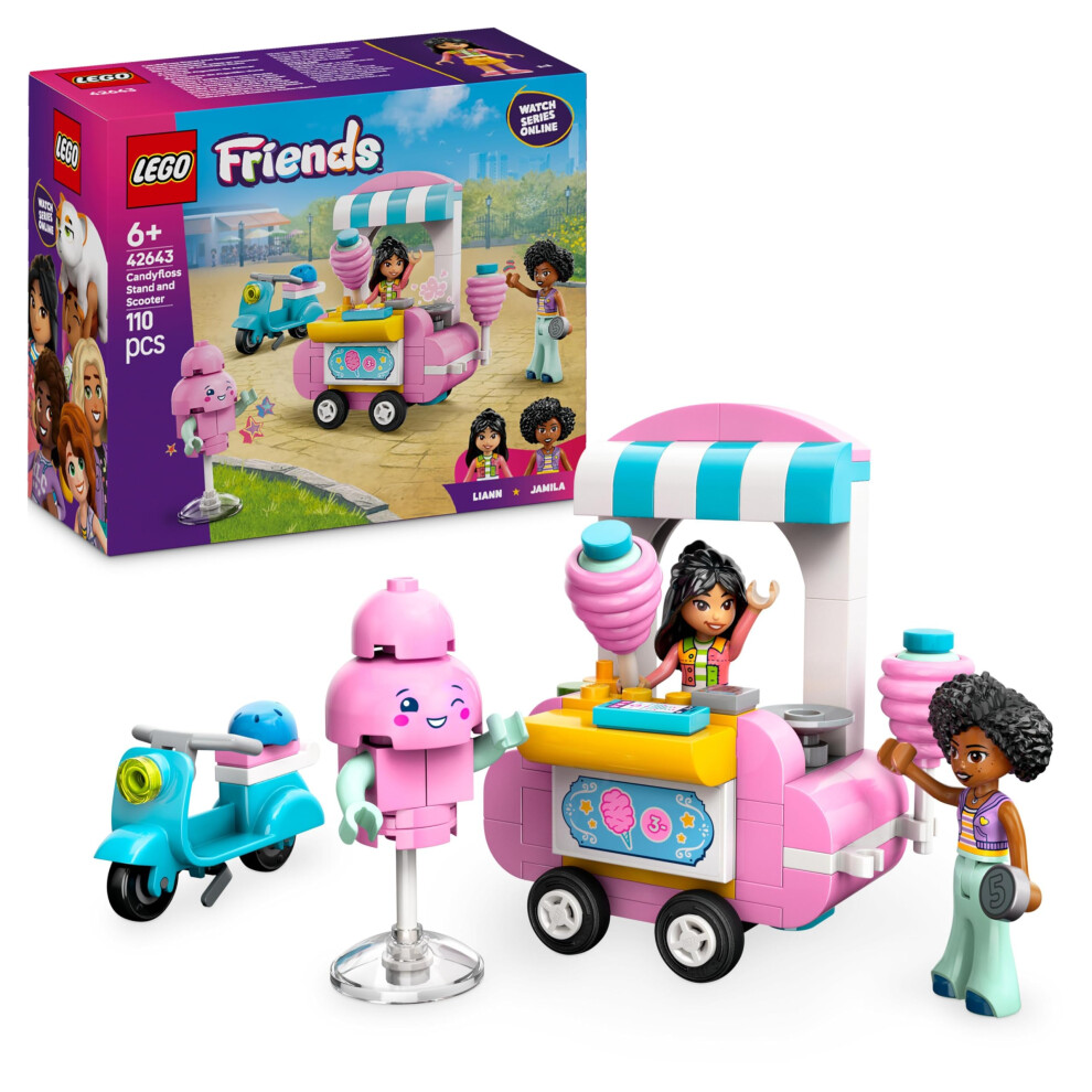 Lego Friends Candyfloss Stand & Scooter, 42643