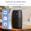 Levoit LEVOIT Air Purifier Core Mini, HEPA Filter, Quiet, Black 3