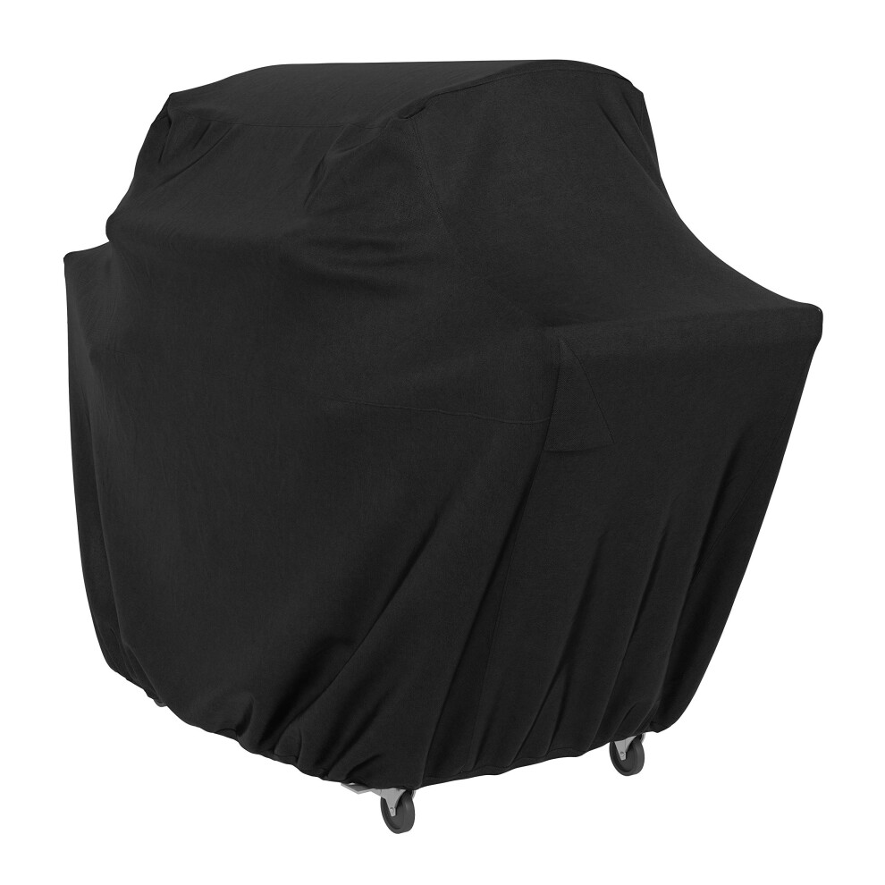 Amazon Basics Gas Grill Outdoor Barbecue BBQ Cover, Water resistant, 117 L x 61 W x 117 H cm, Small, Black
