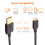 Amazon Amazon Basics USB-A to Micro USB Charging Cable, 480Mbps Transfer Speed with Gold-Plated Plugs, USB 2.0, 3 m, Black 4