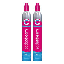 SodaStream 2x CO2 Cylinder, Quick Connect, 60L