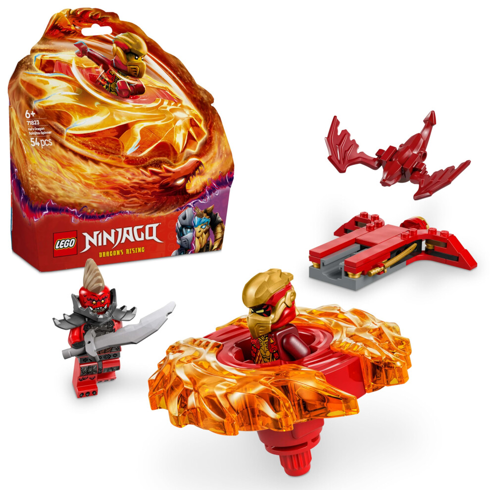 Lego Ninjago Kai's Dragon Spinjitzu Spinner - 2 Minifigures