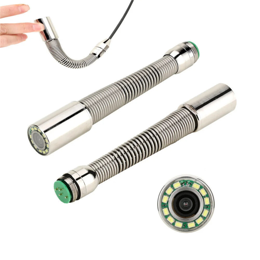Maotewang 23Mm Pipeline Inspection Camera Head With 12 Led Lights For Drain And Sewer Inspection 744759132420