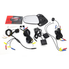 Advanced Blind Spot Detection & Lane Change Assist System for Roewe 350 (2010-2012) - Rearview Mirror Monitor with Parking Radar Warning