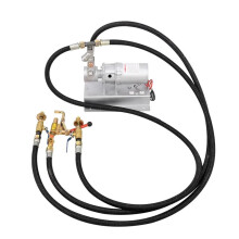 Efficient Portable DC 12V Hotpot Stove with LPG Gas Canister Refill Guide & Mini Air Rotary Vane Pump
