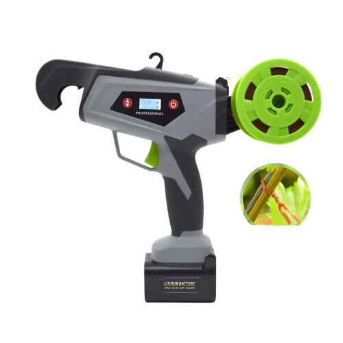 Fully Automatic Electric Garden Tying Machine for Grape Vines and Plants - 16 8V Knotter Tool