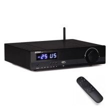 300W krachtversterker met HD LED-display, USB- en DSP-coaxiale ingangen, verliesloze digitale decoding en afstandsbediening