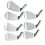 Premium Forged IC602 Golf Iron Set - 7-Piece (4-9, PW) with 1