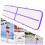 Durable 100cm Inflatable Yoga Mat with Pump Set for Home & Professional Training 1