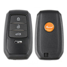 Xhorse XM38 universele slimme afstandsbediening sleutel - vervanging met 3 knoppen voor Toyota, ondersteunt 4D/8A/4A systemen