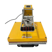 38x38cm Magnetische Semi-Automatische LCD Warmtepers voor T-Shirt Drukken - Handmatige Knopbediening met Hot Stamping Folie Printer