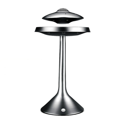 UFO Magnetic Levitating Bluetooth Speaker with 3D Surround Sound & Wireless Charging LED Light