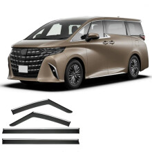 Premium zijruitbeschermers en visiers voor Toyota Alphard 2003-2013, 2024 modellen